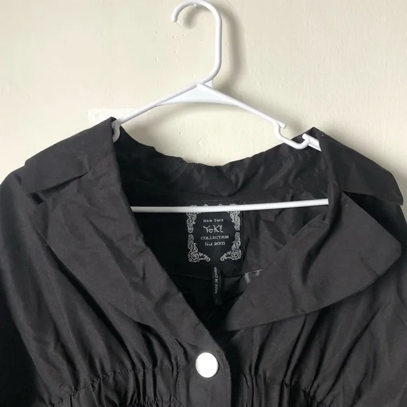 NWT Yoki Black Chic Poncho Jacket - Picture 3 of 6